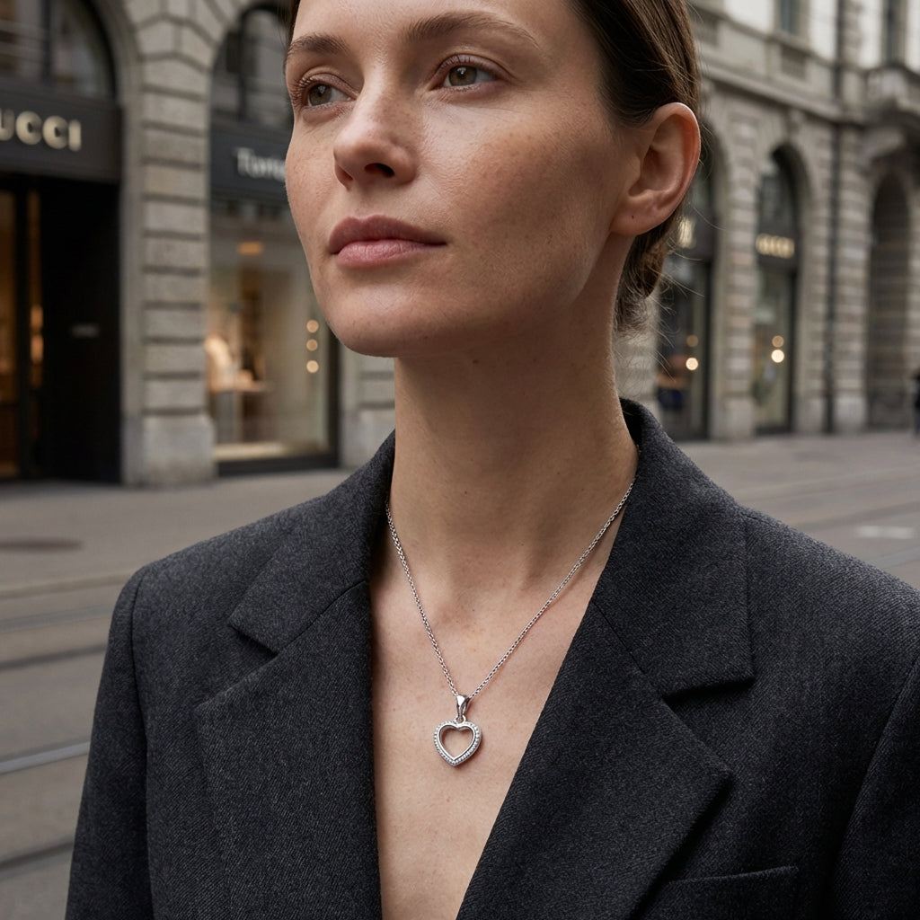 Coeur Lumière Halskette Halsketten Sterlingsilber