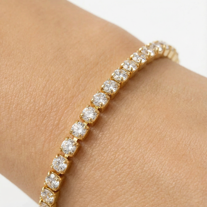 Funkelndes Tennis Armband Armband Wasserfest