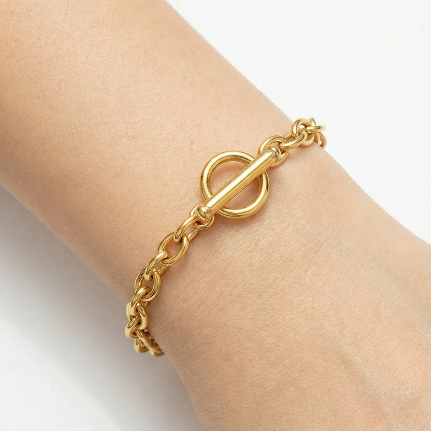 T-Bar Verschluss Armband Armband Wasserfest